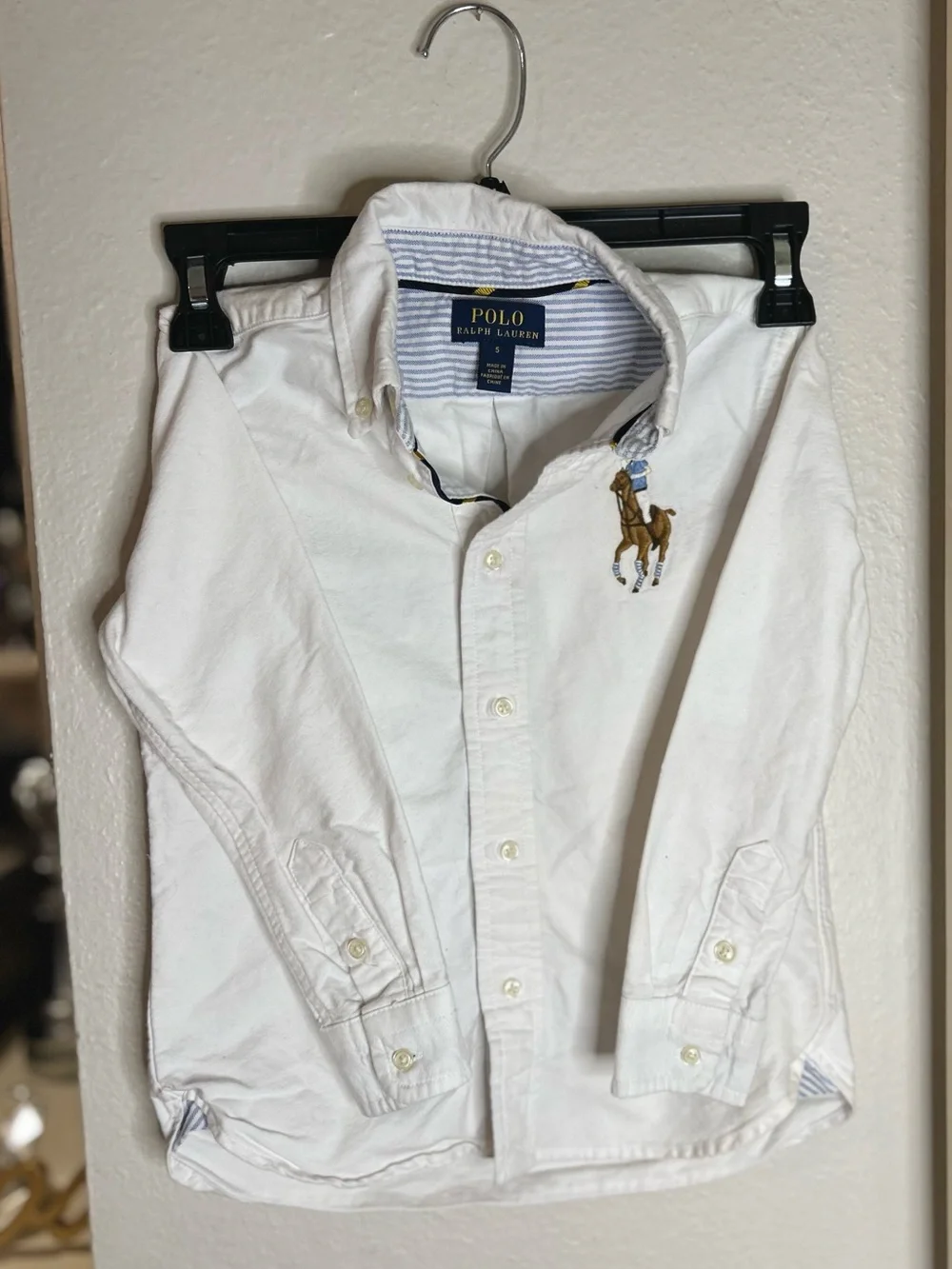 🐎 Ralph Lauren BUNDLE of 3 Polo Bundle – 3 Shirts (4T/5T)